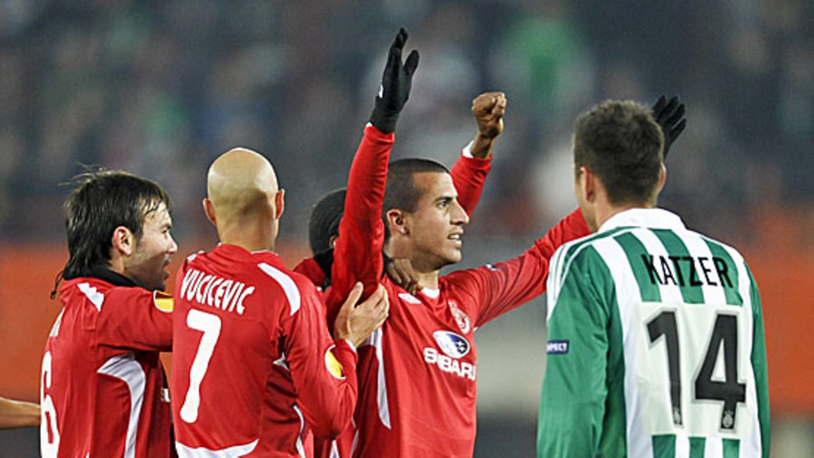 SK Rapid Wien vs Hapoel Tel Aviv, kuva: EPA/HELMUT FOHRINGER