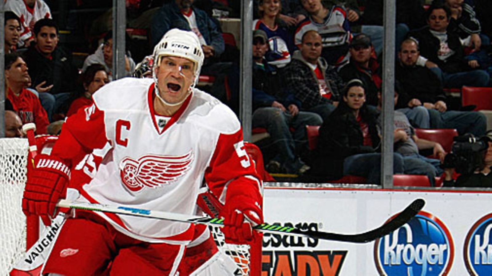 Nicklas Lidström on myös Detroitin kapteeni. Kuva: Dave Sandford/GETTY.
