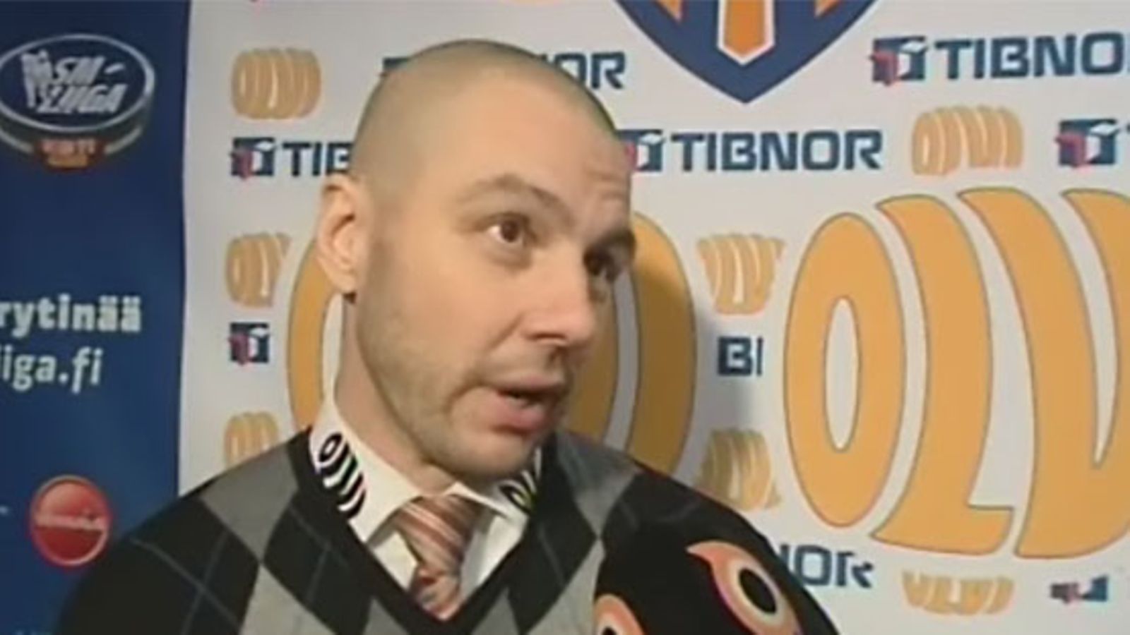 Tapparan valmentaja Mikko Saarinen, kuva: MTV3