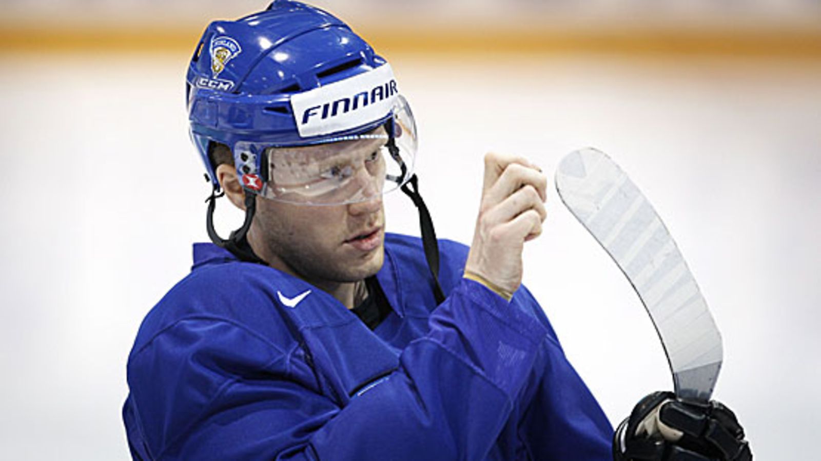 Hannes Hyvönen edusti Leijonia MM-kisoissa 2008.
