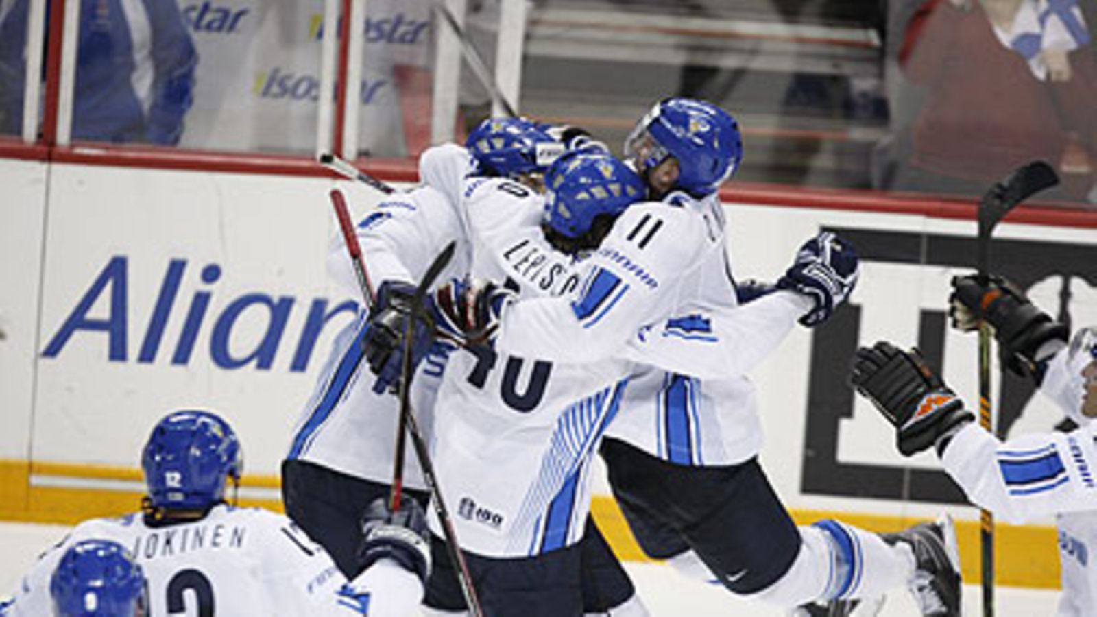 Leijonat juhlii, kuva: Martti Kainulainen / Lehtikuva