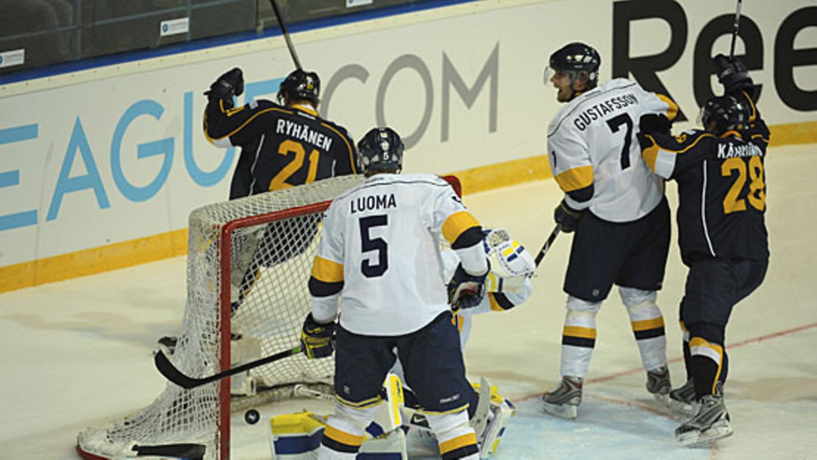 Sami Ryhänen juhlii maalia, kuva: Matti Matikainen/Bongarts/Getty Images