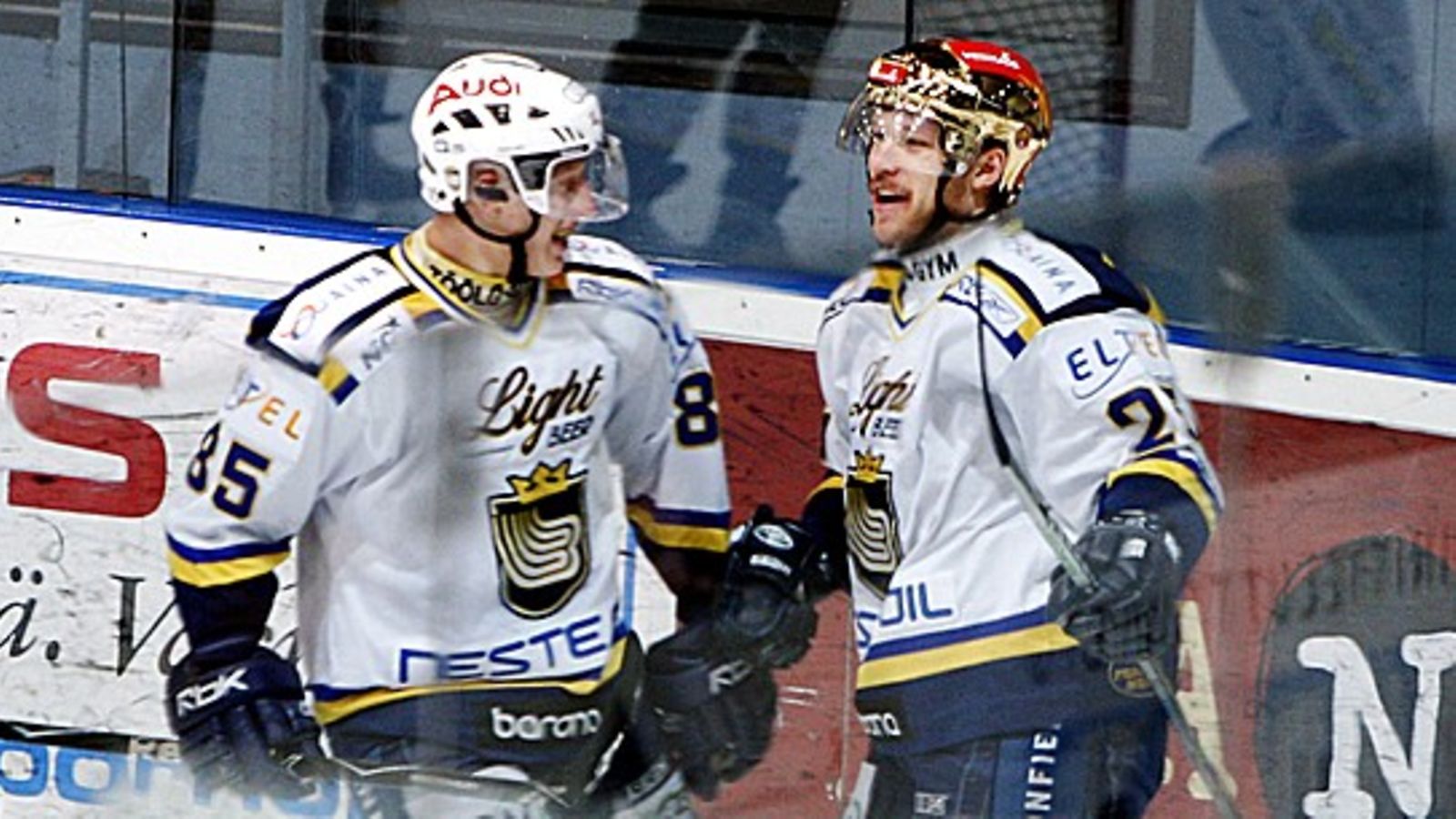 Toni Kähkönen ja Ryan Keller, kuva: Timo Heikkala/Lehtikuva