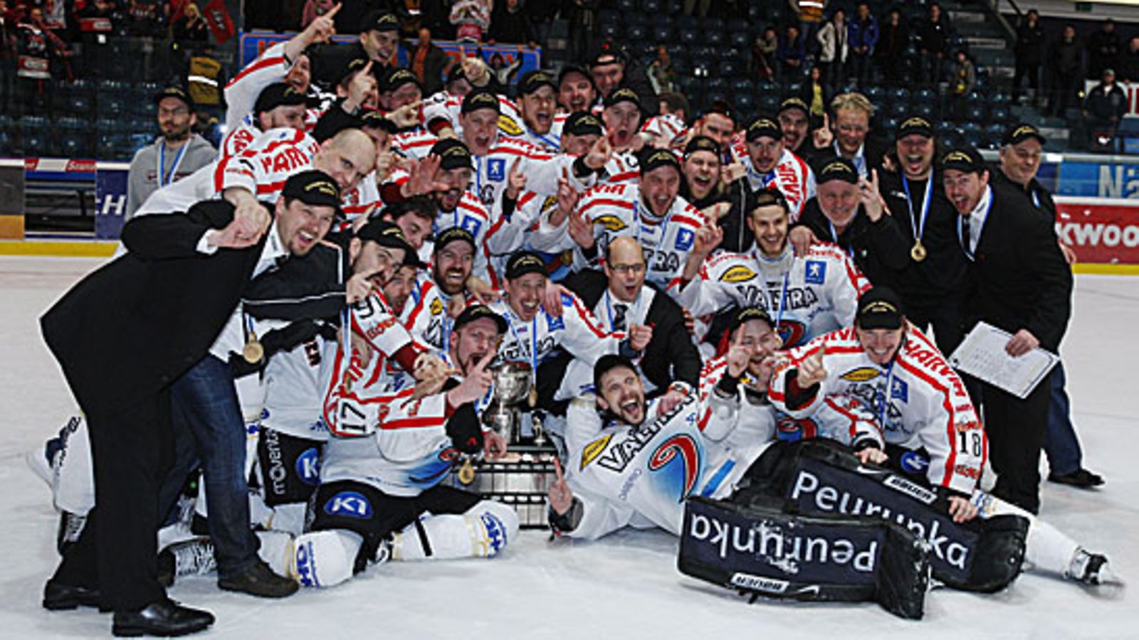 JYP, Suomen mestarit, kuva:Lehtikuva/Timo Heikkala