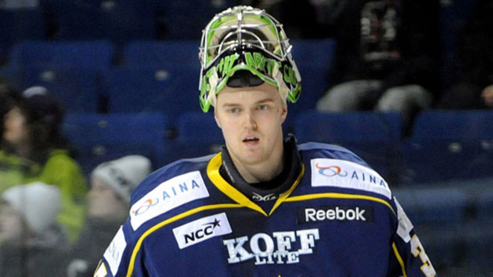 Blues-vahti Iiro Tarkki.