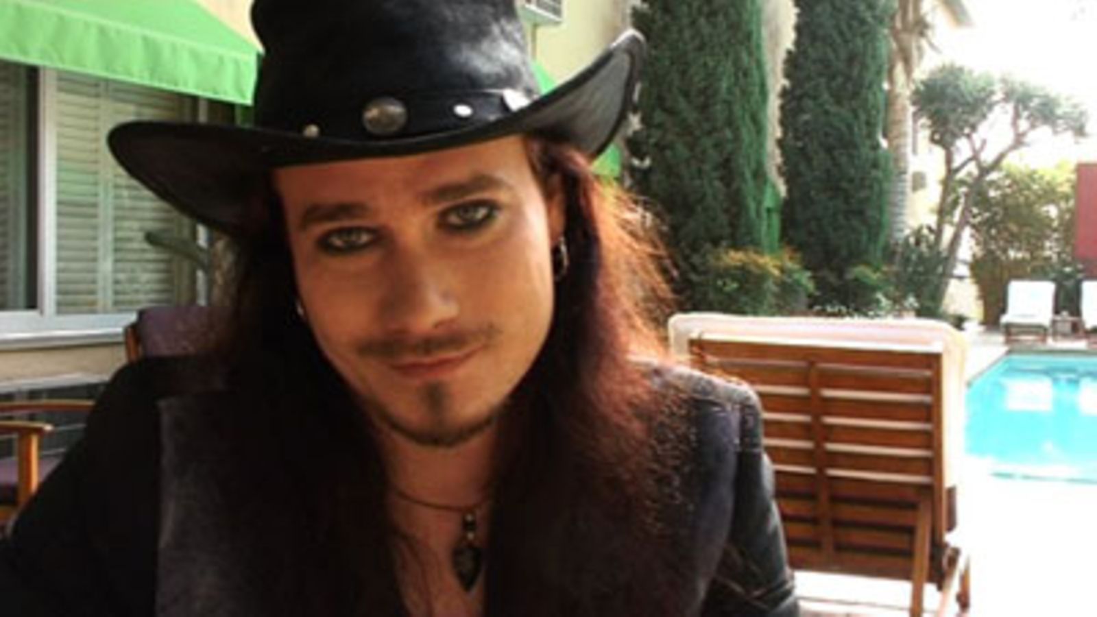 Tuomas Holopainen Kaliforniassa.
