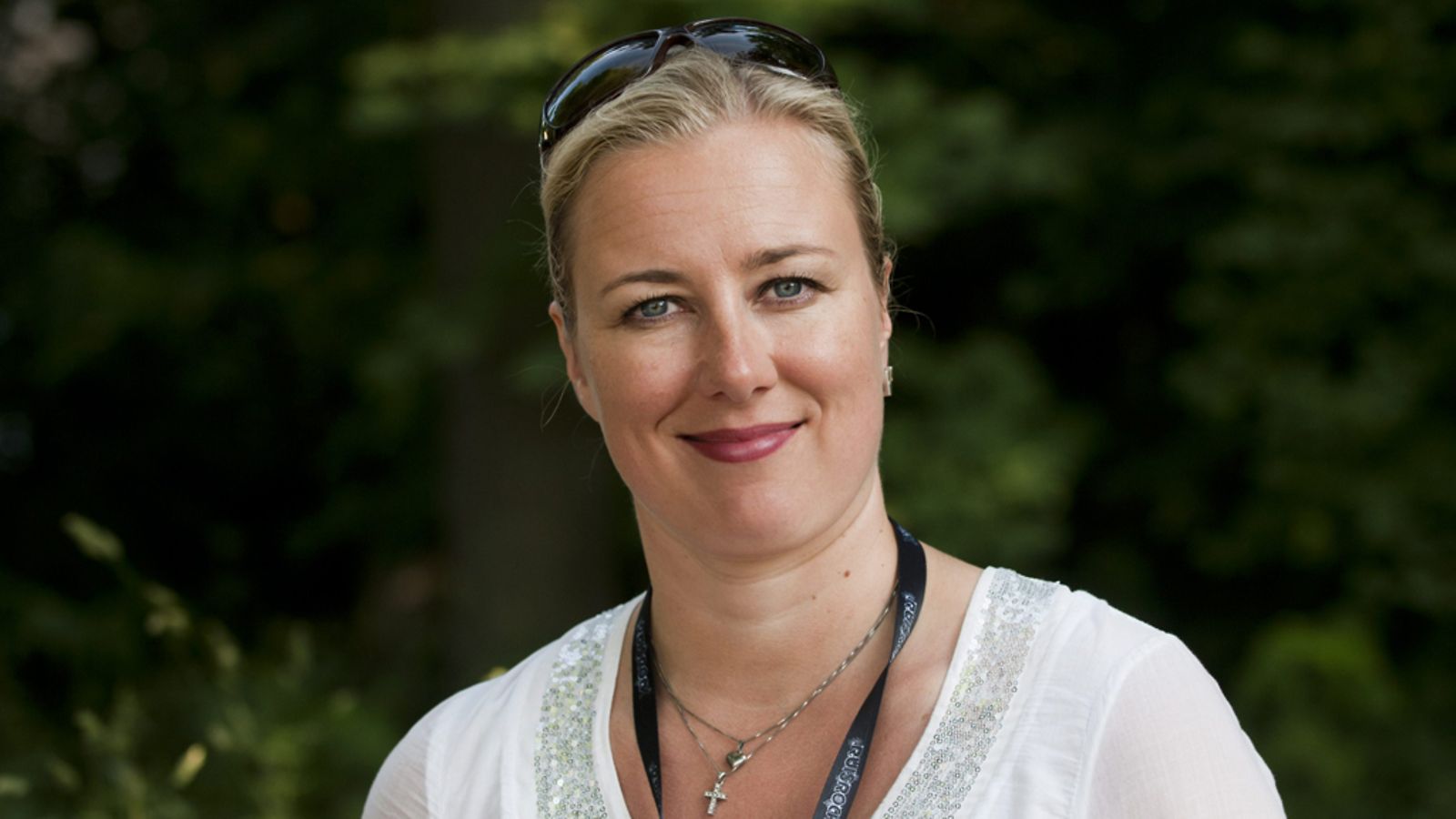 Valtiovarainministeri Jutta Urpilainen Ruisrockissa.