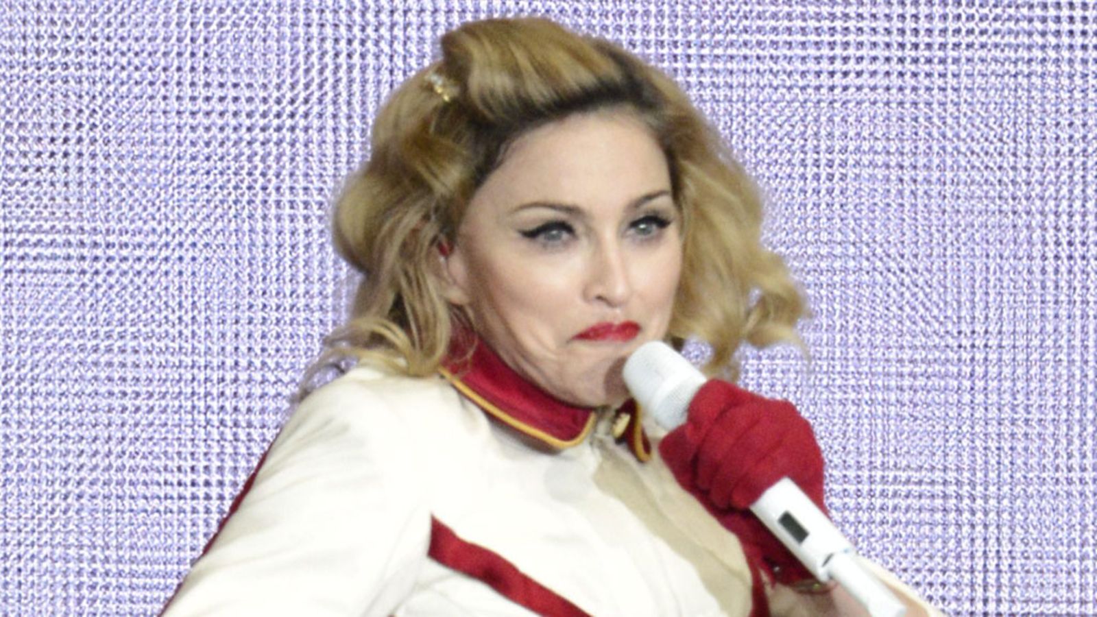 Madonna konsertoi Helsingissä.