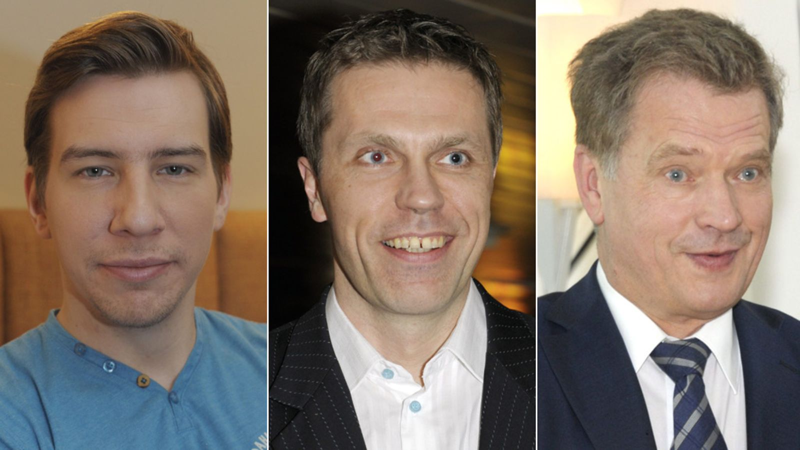 Aku Hirviniemi, Jari Sarasvuo ja Sauli Niinistö