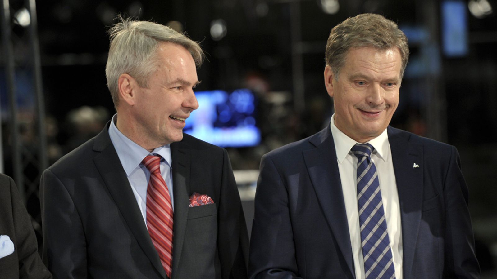 Taistelupari Pekka Haavisto ja Sauli Niinistö