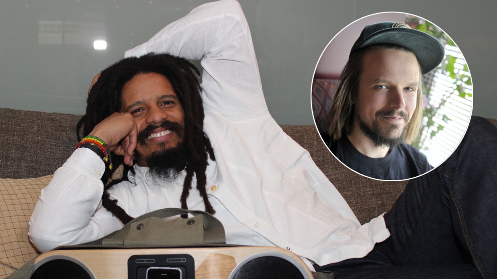 Rohan Marley ja Jukka Poika