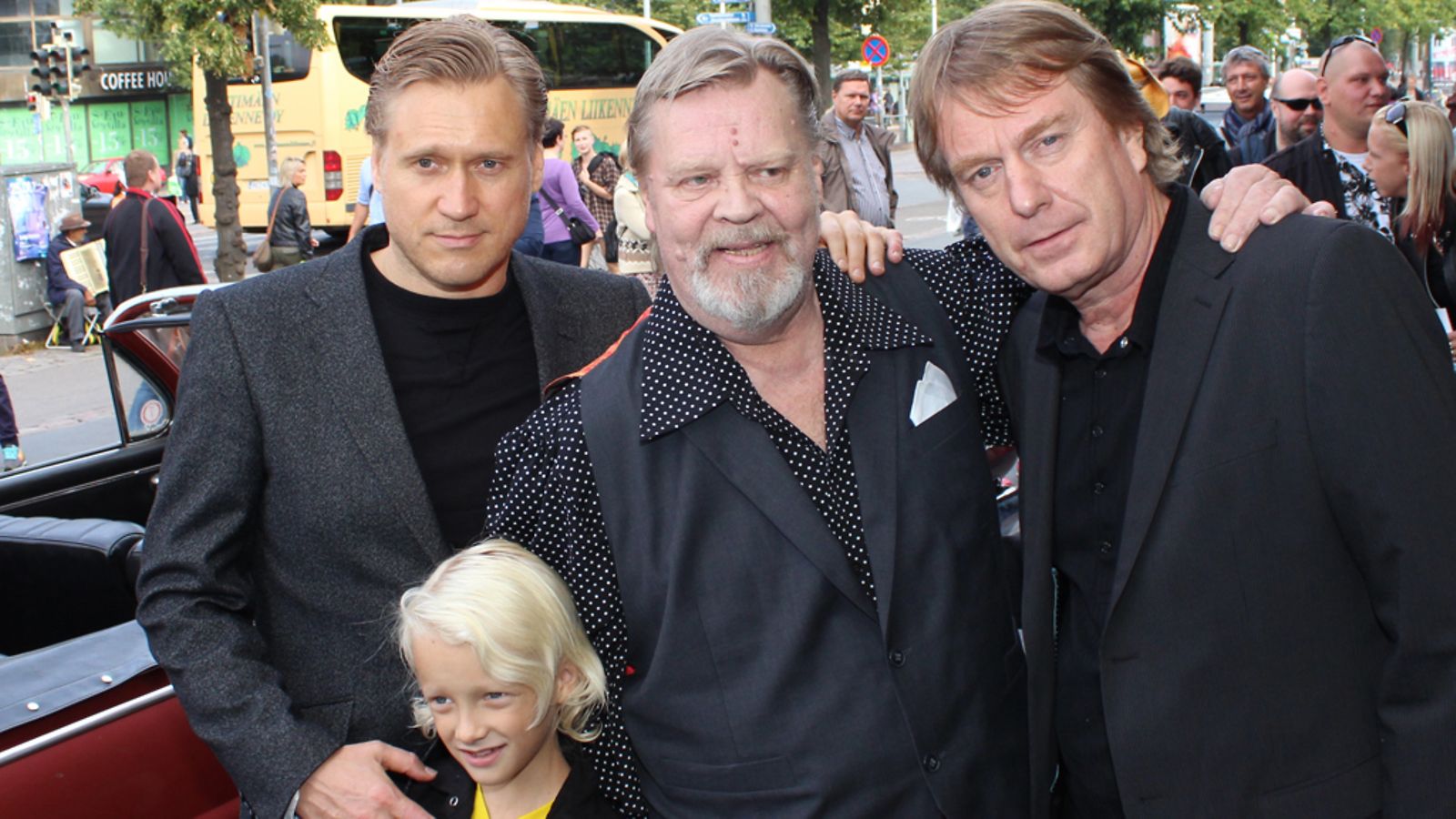 Vesa-Matti Loiri, Samuli Edelmann, ja Mika Kaurismäki