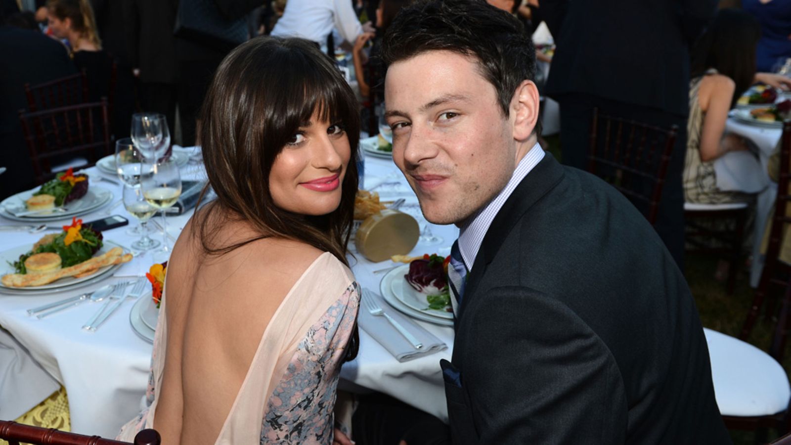 Cory Monteith ja Lea Michele.