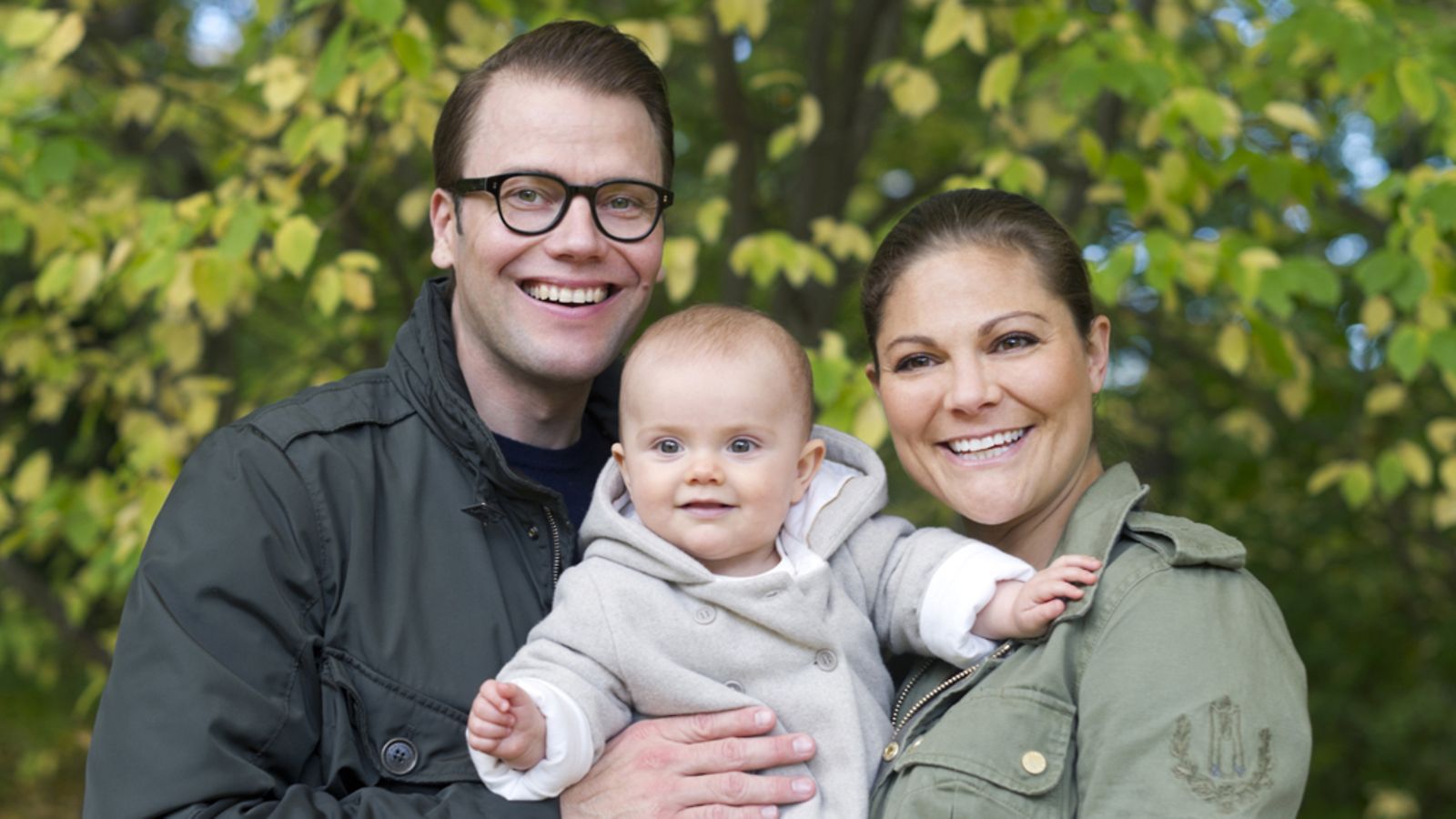 Kruununprinsessa Victoria, prinssi Daniel ja prinsessa Estelle