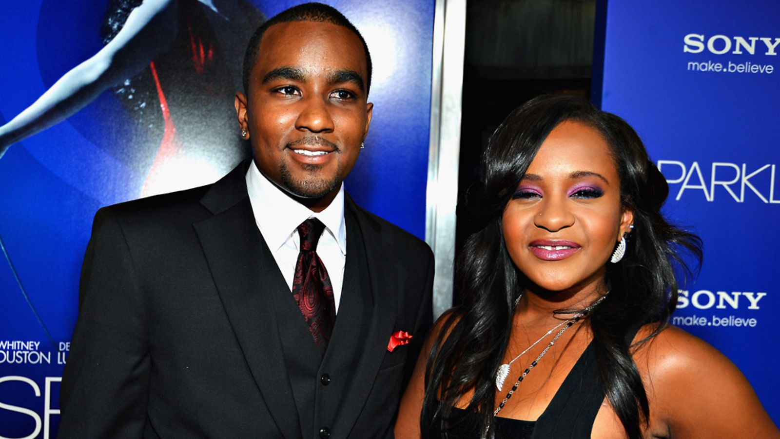 Bobbi Kristina ja poikaystävä Nick Gordon.