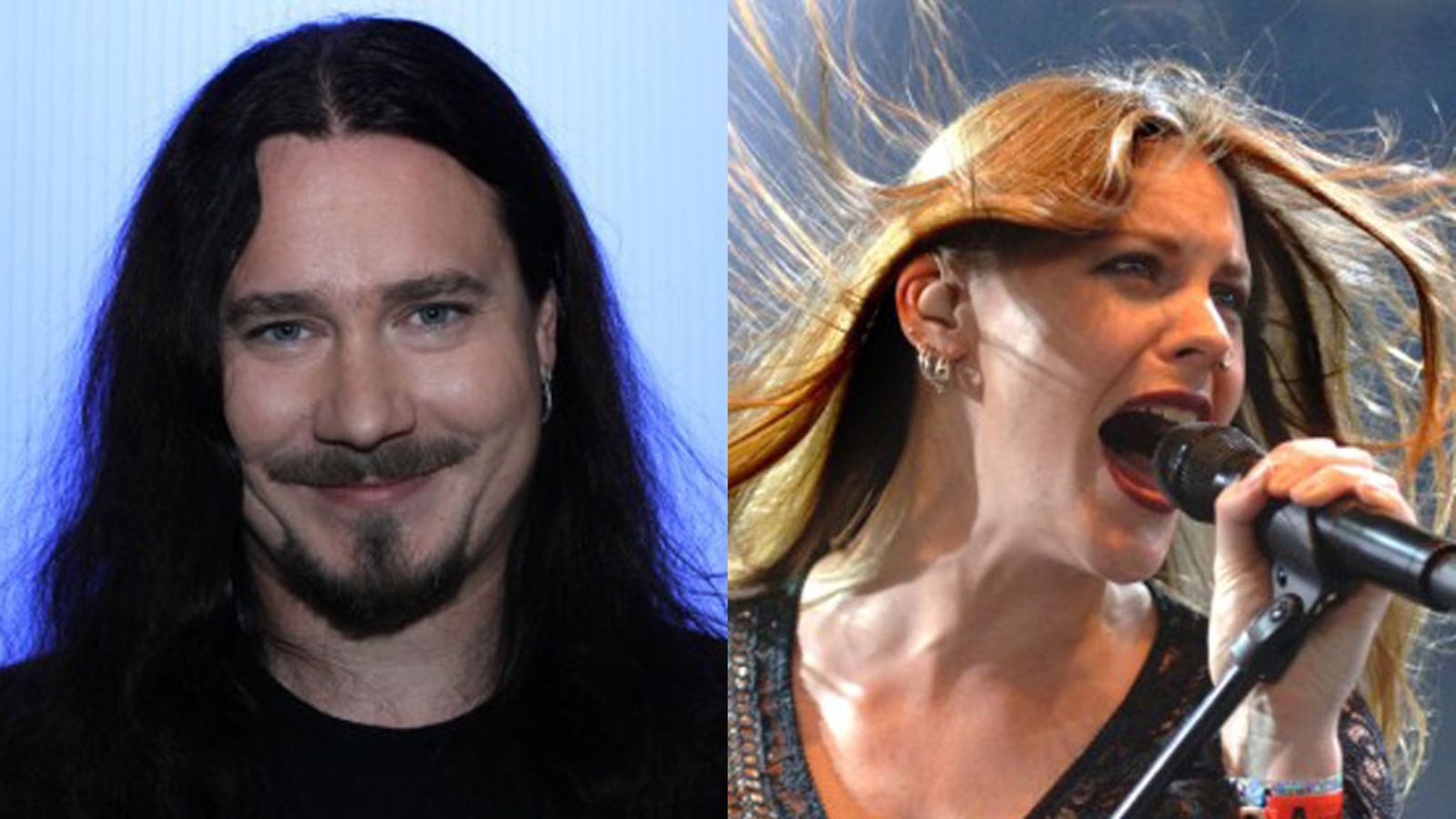 Tuomas Holopainen ja Floor Jansen
