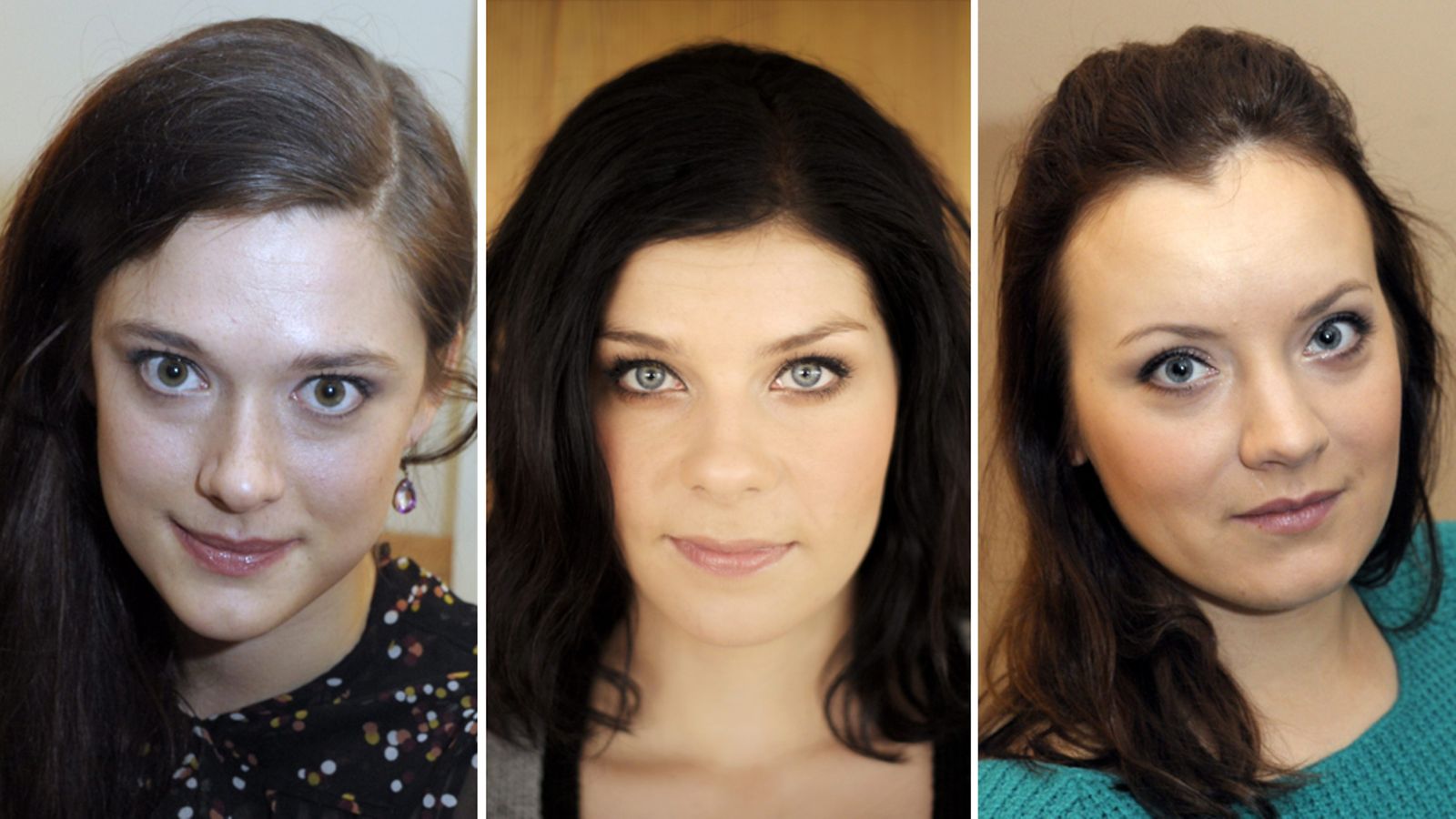Putous-kaunottaret Krista Kosonen, Armi Toivanen ja Elena Leeve tähdittävät vakavaa kampanjaa.