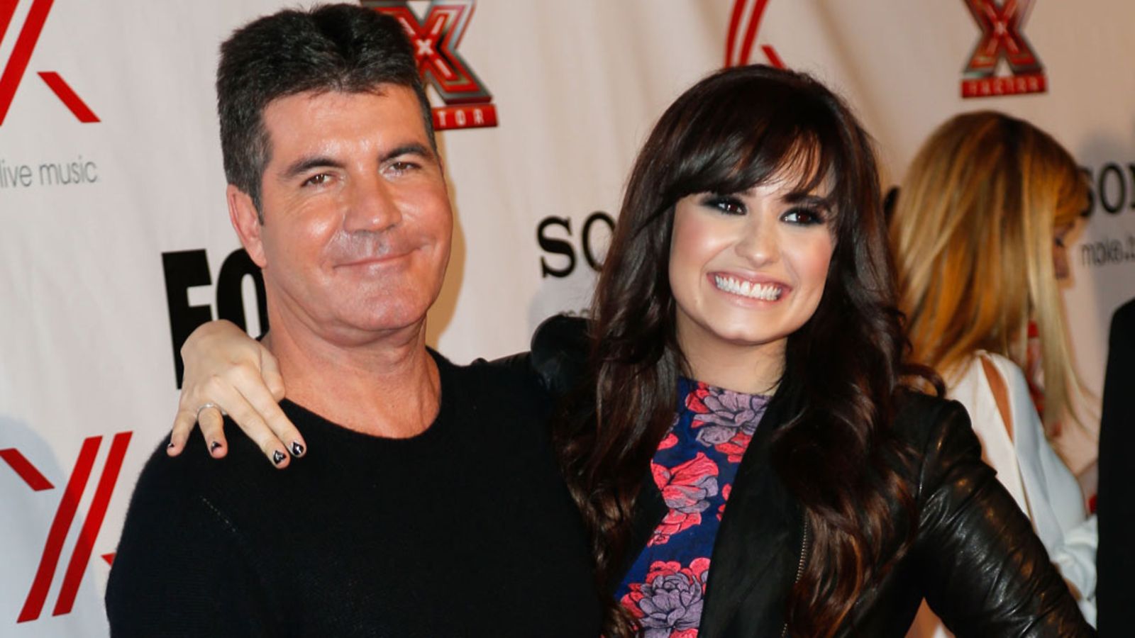 Simon Cowell ja Demi Lovato