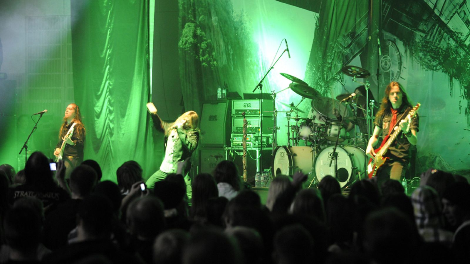 Stratovarius keikalla Helsingissä vuonna 2010.