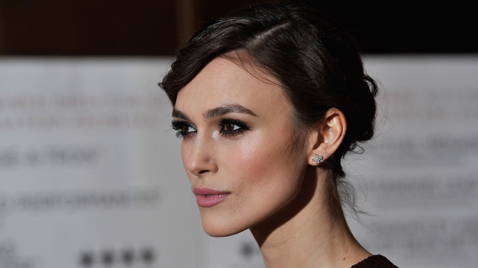 Näyttelijä Keira Knightley.