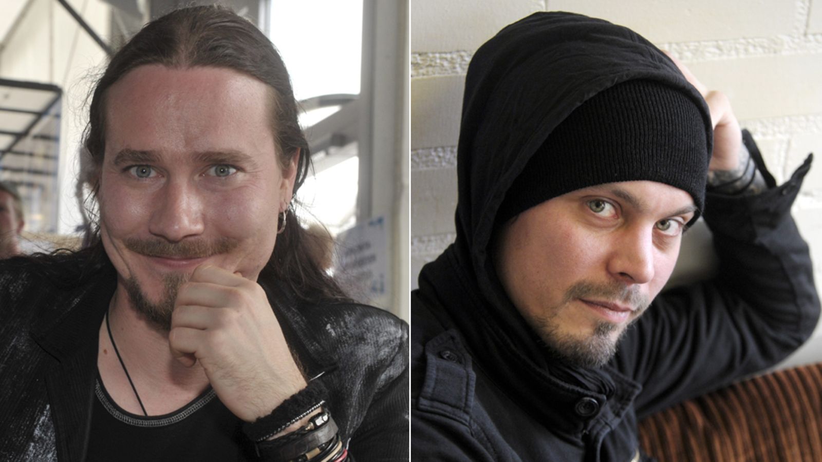 Tuomas Holopainen ja Ville Valo