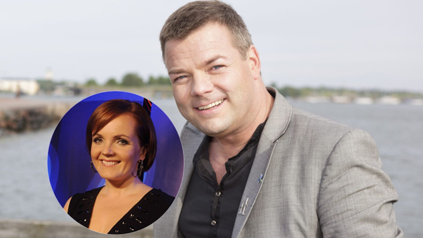 Jari Sillanpää ja Nina Tapio.