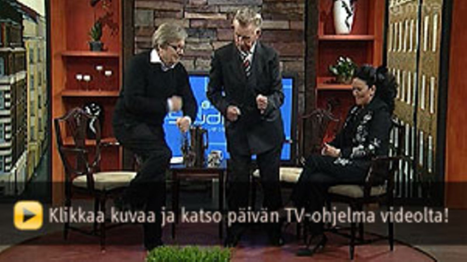 Studiovieraina Åke ja Leena Blomqvist