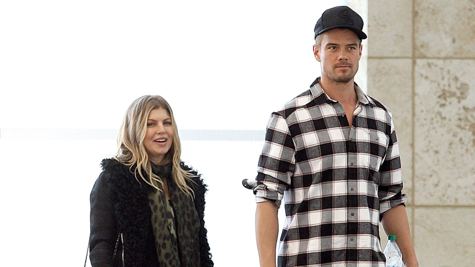 Fergie ja Josh Duhamel tammikuun lopussa.