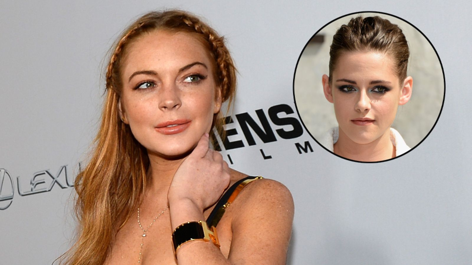 Lohan naljaili Stewartille.