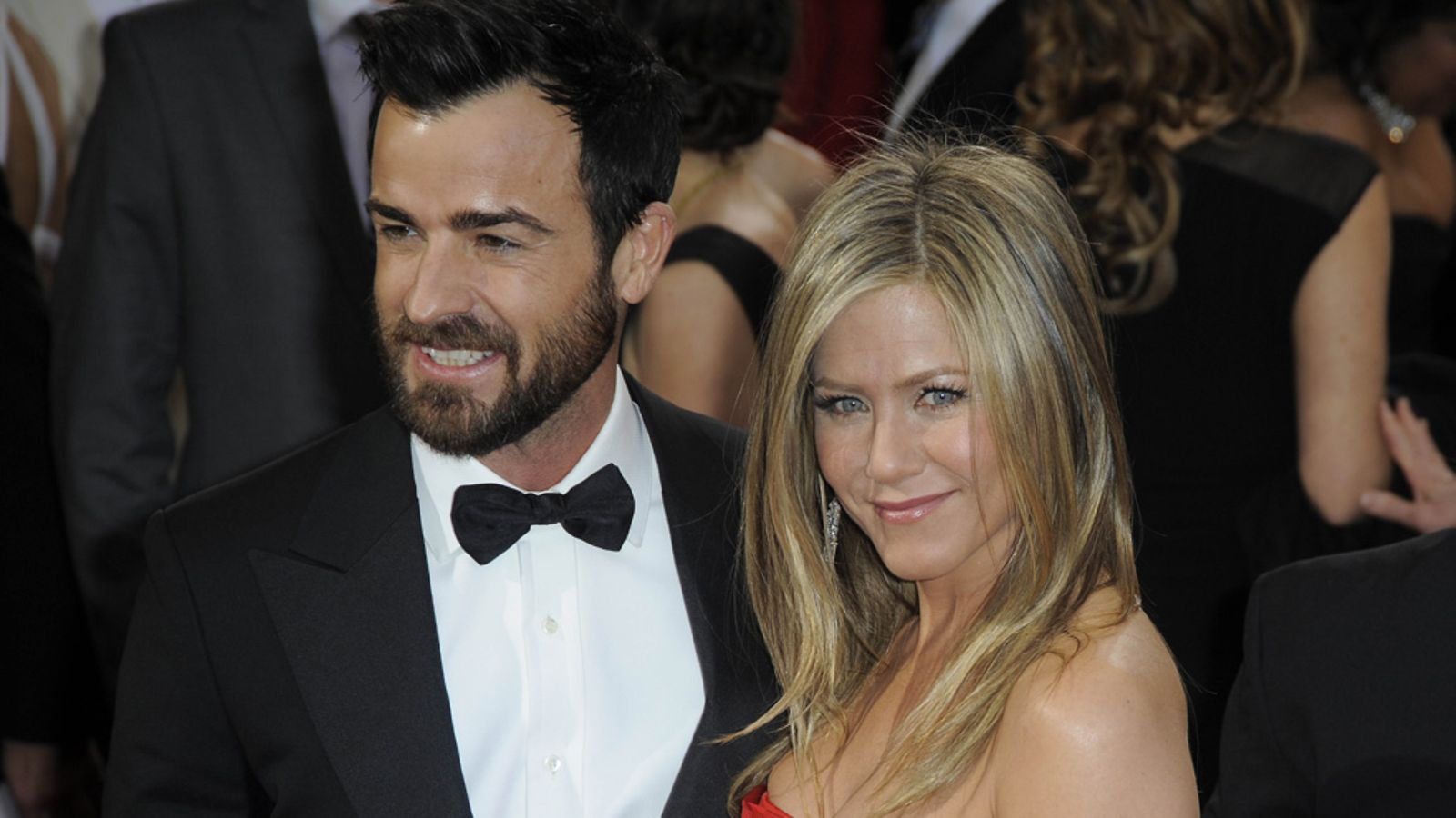 Jennifer Aniston ja Justin Theroux Oscar-gaalassa