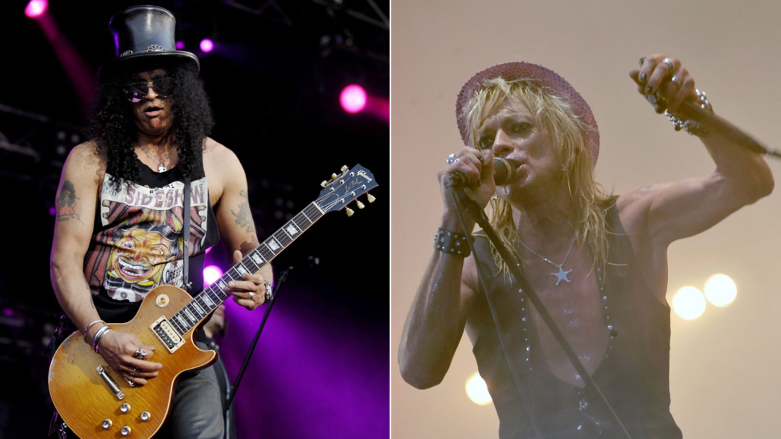 Michael Monroe avaa Slashin Helsingin-konsertin.