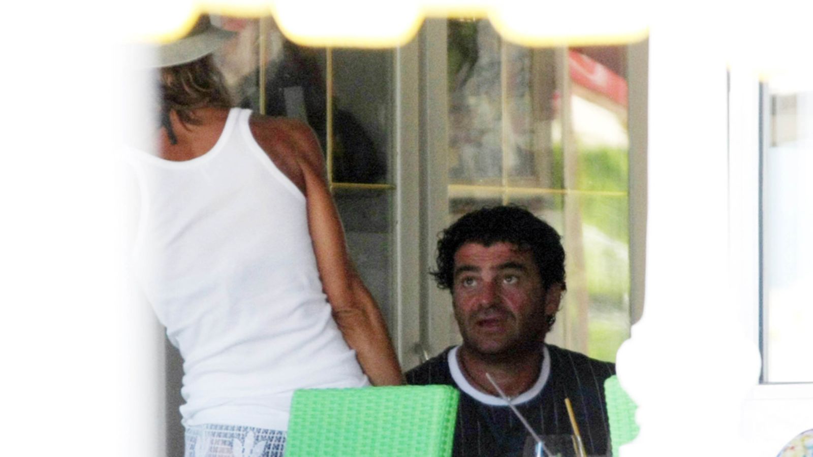 Alberto Tomba ja Martina Colombari