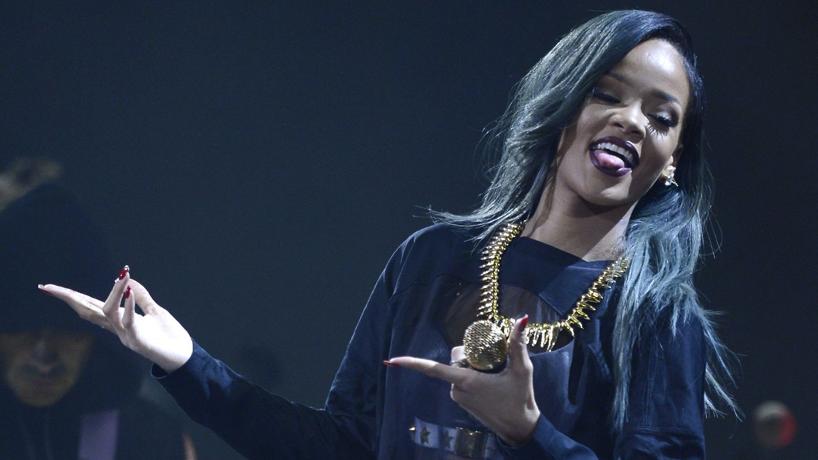 Rihanna konsertoi Helsingissä sunnuntaina.