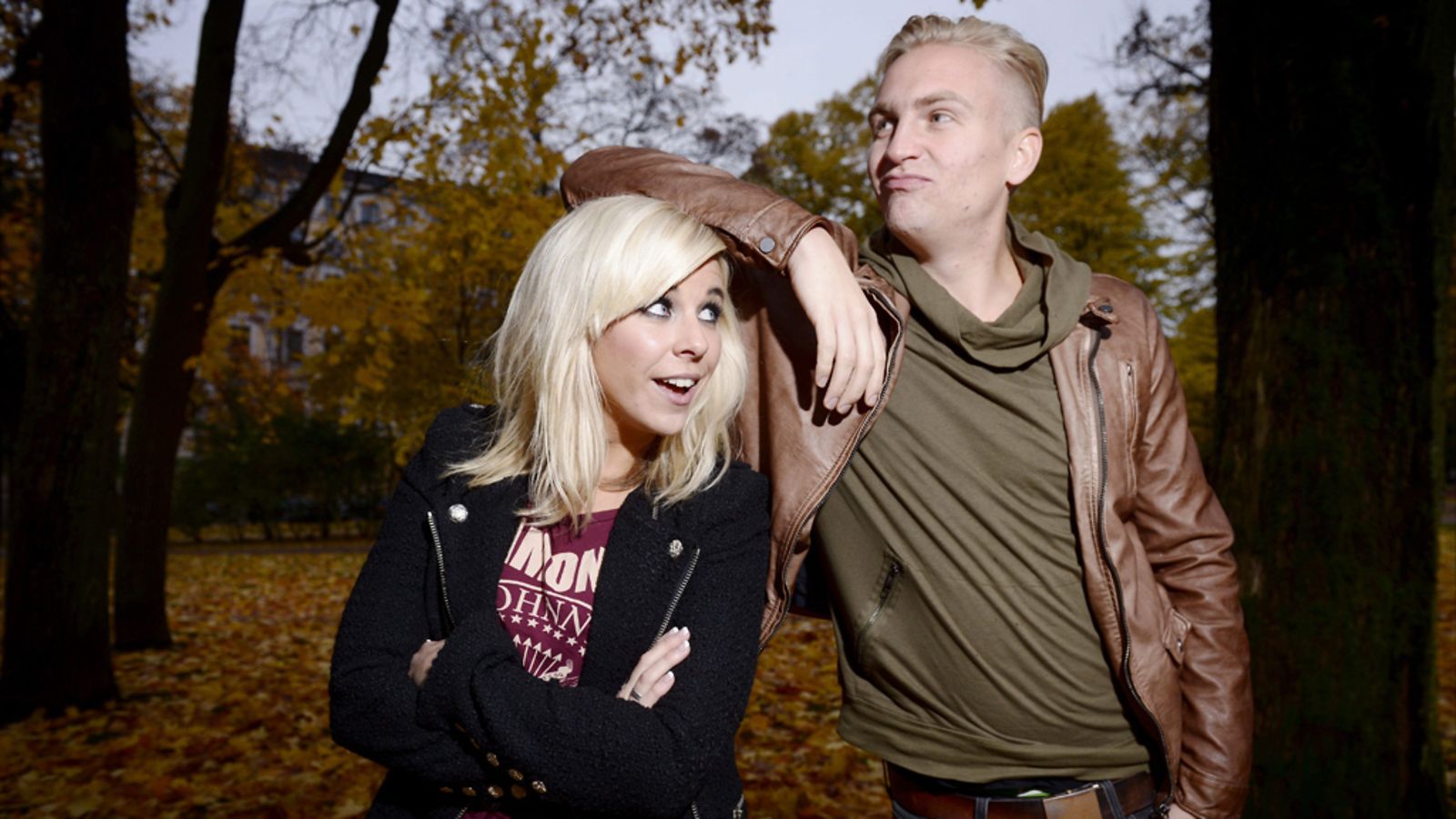 Krista ja poikaystävä Janne Grönroos