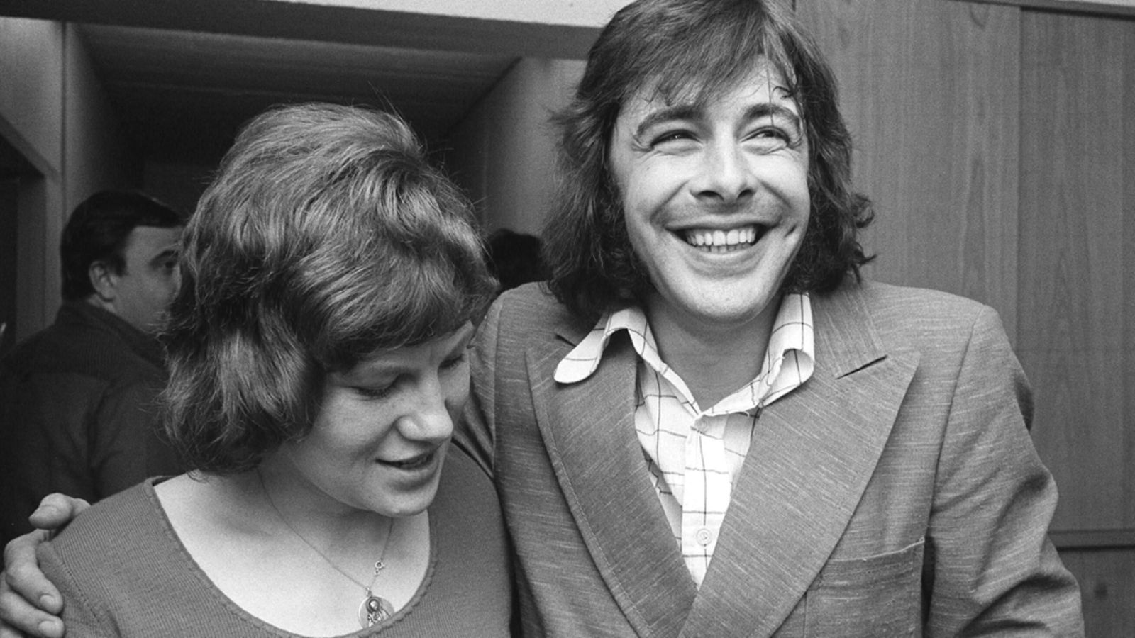 Sammy Babitzin (vas.) sanoittaja Chrisse Johanssonin kanssa vuonna 1972.