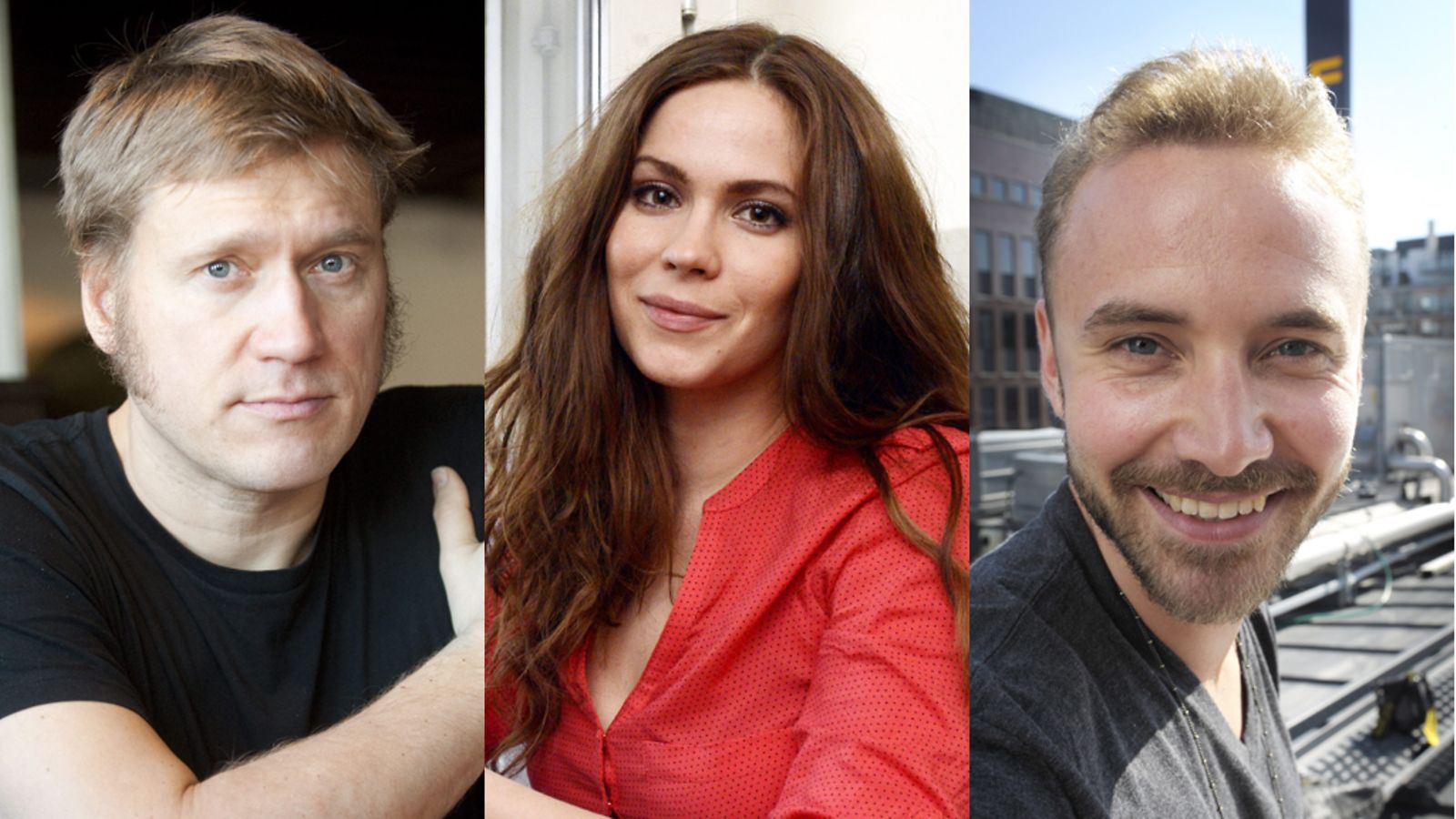 Samuli Edelmann, Pihla Viitala ja Samuli Vauramo