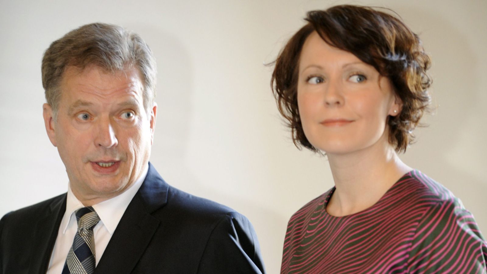 Sauli Niinistö ja Jenni Haukio avioituivat tammikuussa 2009.