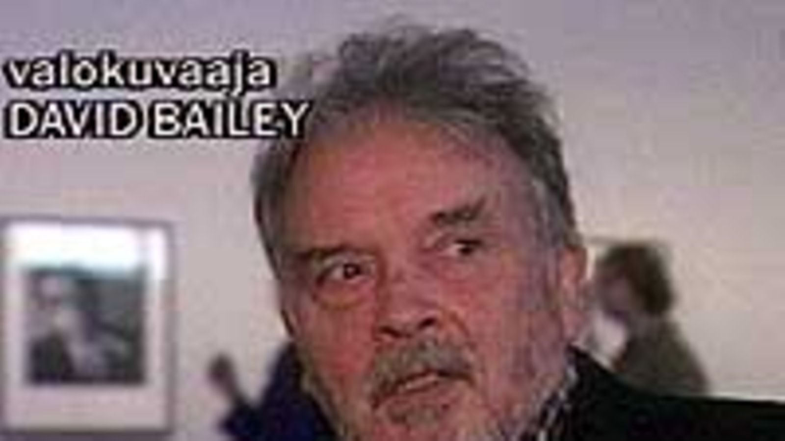 Valokuvaaja David Bailey