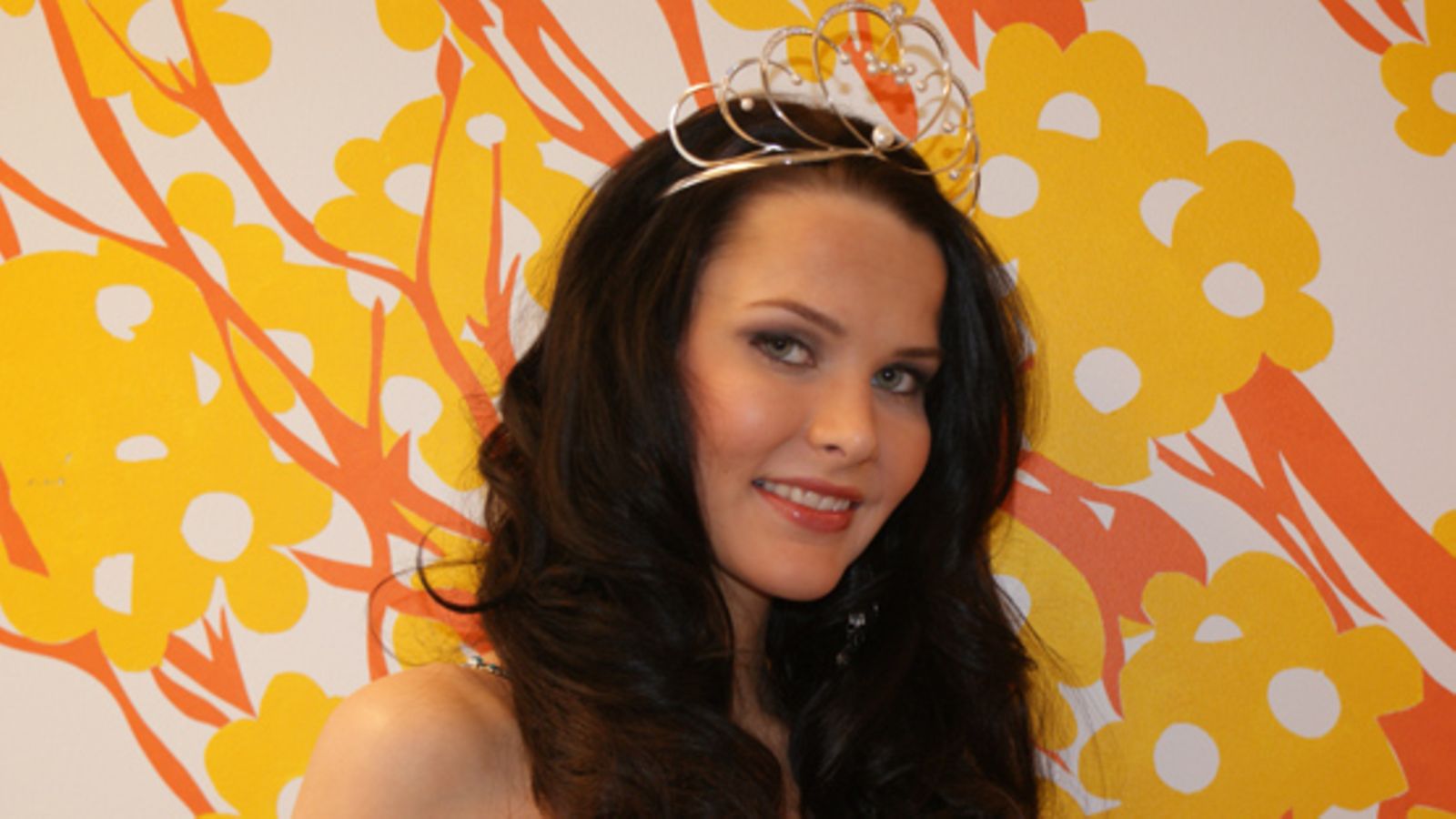 Miss Suomi 2009 kisan toinen perintöprinsessa Linda Wikstedt (kuva: MTV3)