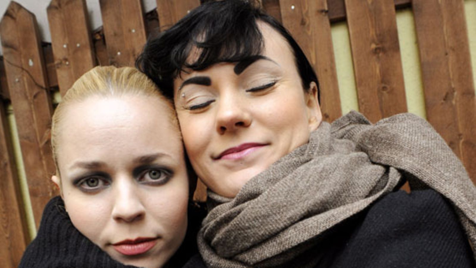 PMMP:n Paula Vesala ja Mira Luoti. Kuva: Lehtikuva.