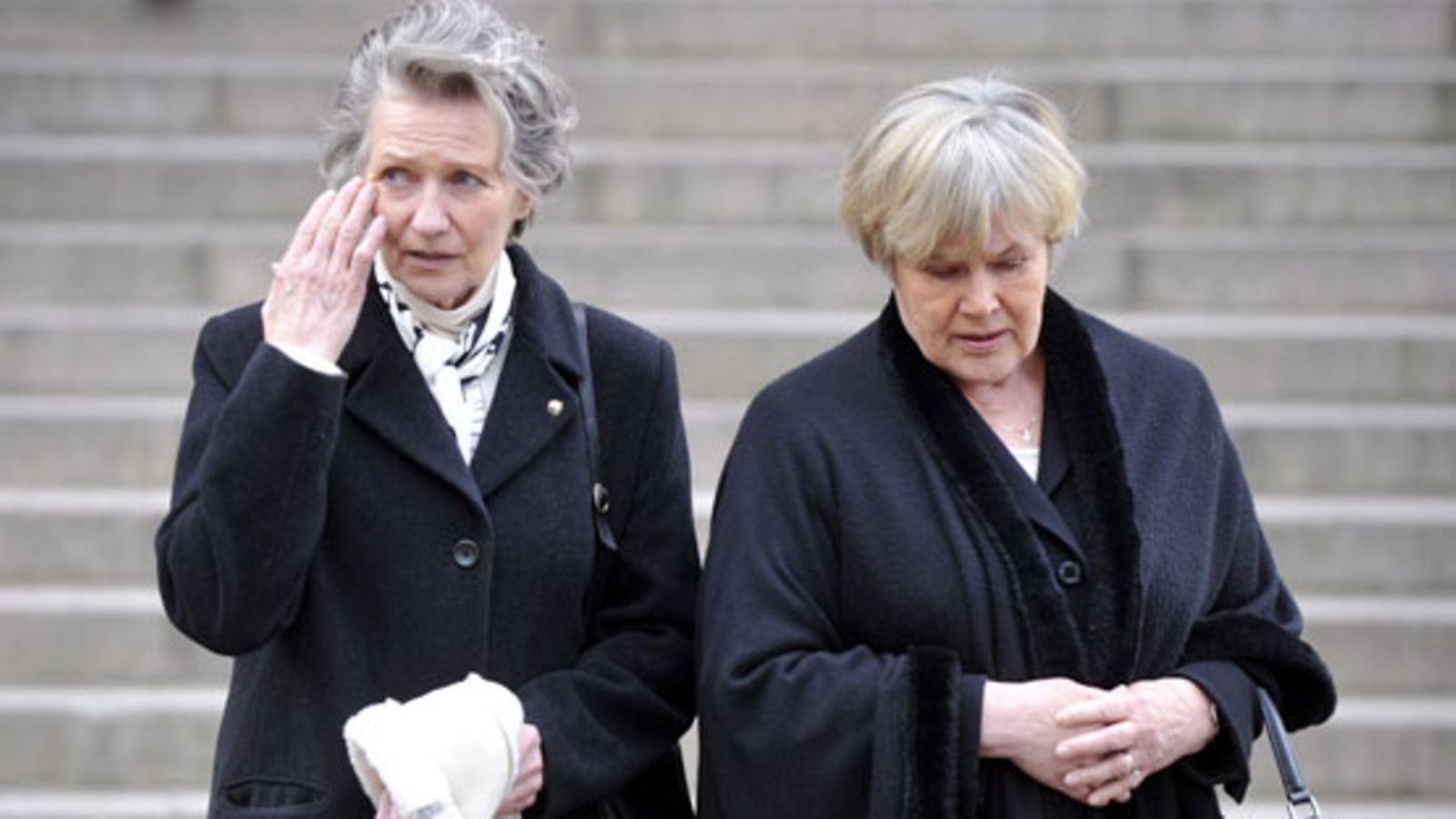 Uma Aaltonen ja Elisabeth Rehn (Kuva: Jussi Nukari/Lehtikuva)