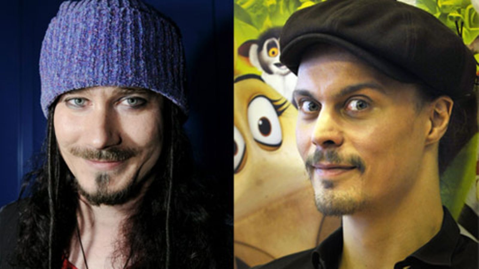 Tuomas Holopainen ja Ville Valo. (Kuvat: Lehtikuva)