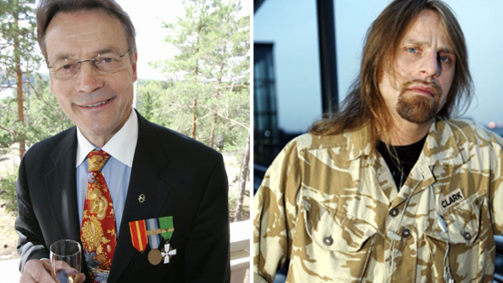 Timo T.A. Mikkonen ja Jone Nikula. Kuvat: Lehtikuva.