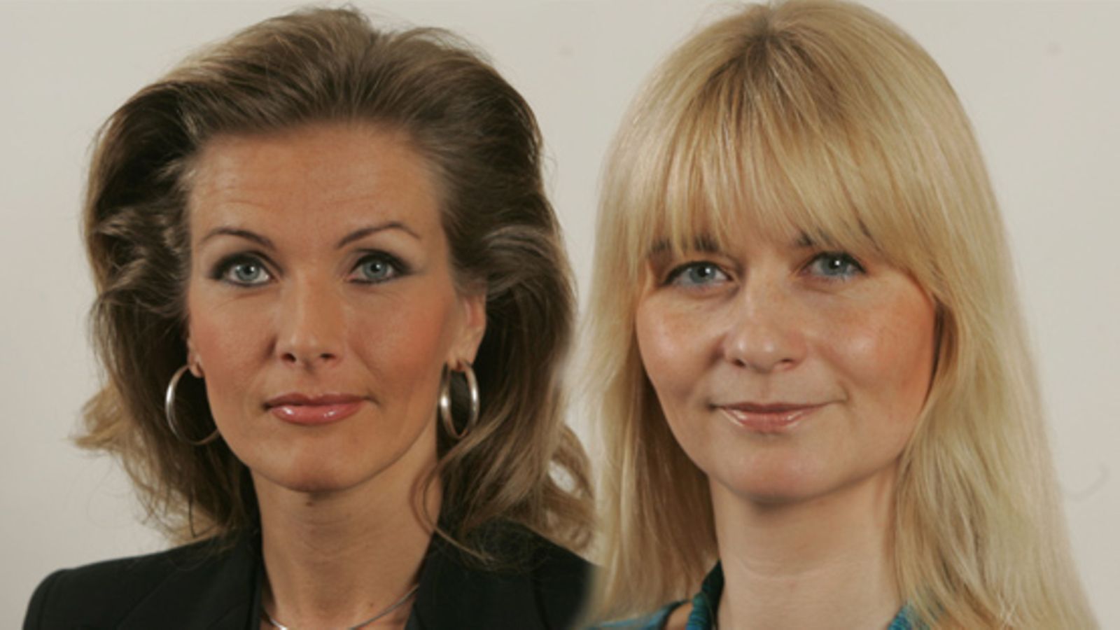 Tanja Karpela ja Janina Andersson (Lehtikuva)