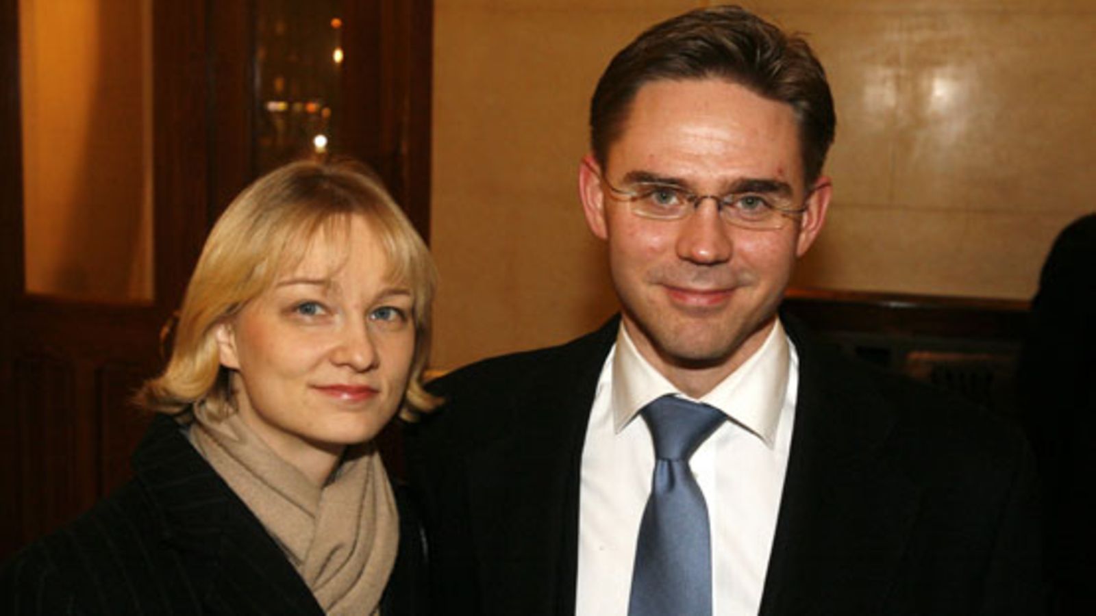 Mervi ja Jyrki Katainen. (Kuva: Vesa Moilanen/Lehtikuva)