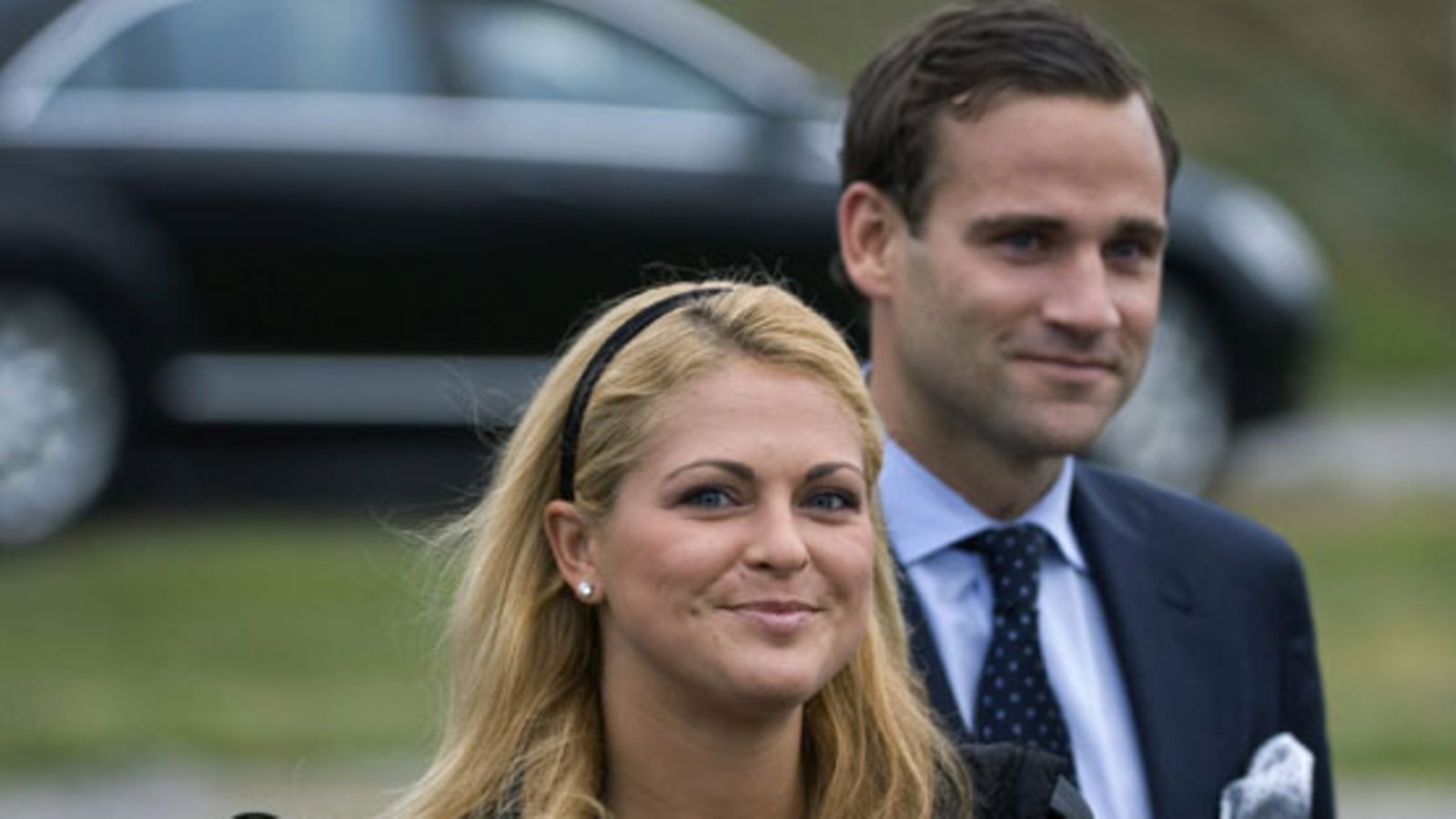 Prinsessa Madeleine ja Jonas Bergström. (Kuva: EPA/All Over Press)