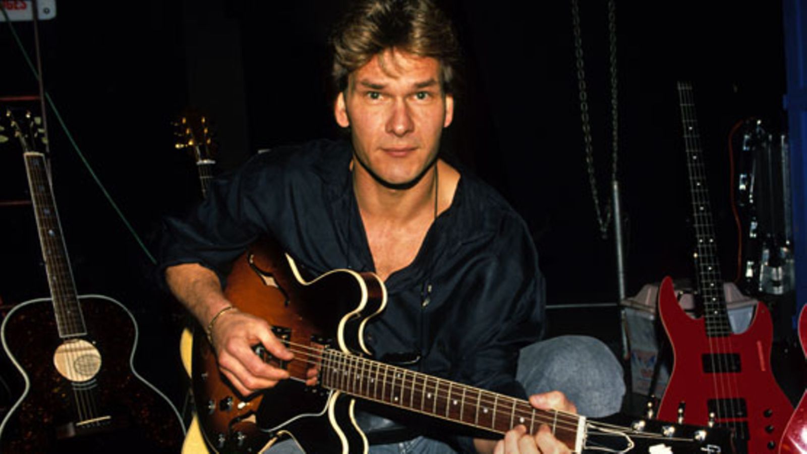 Patrick Swayze vuonna 1995 (Kuva: Wireimage)