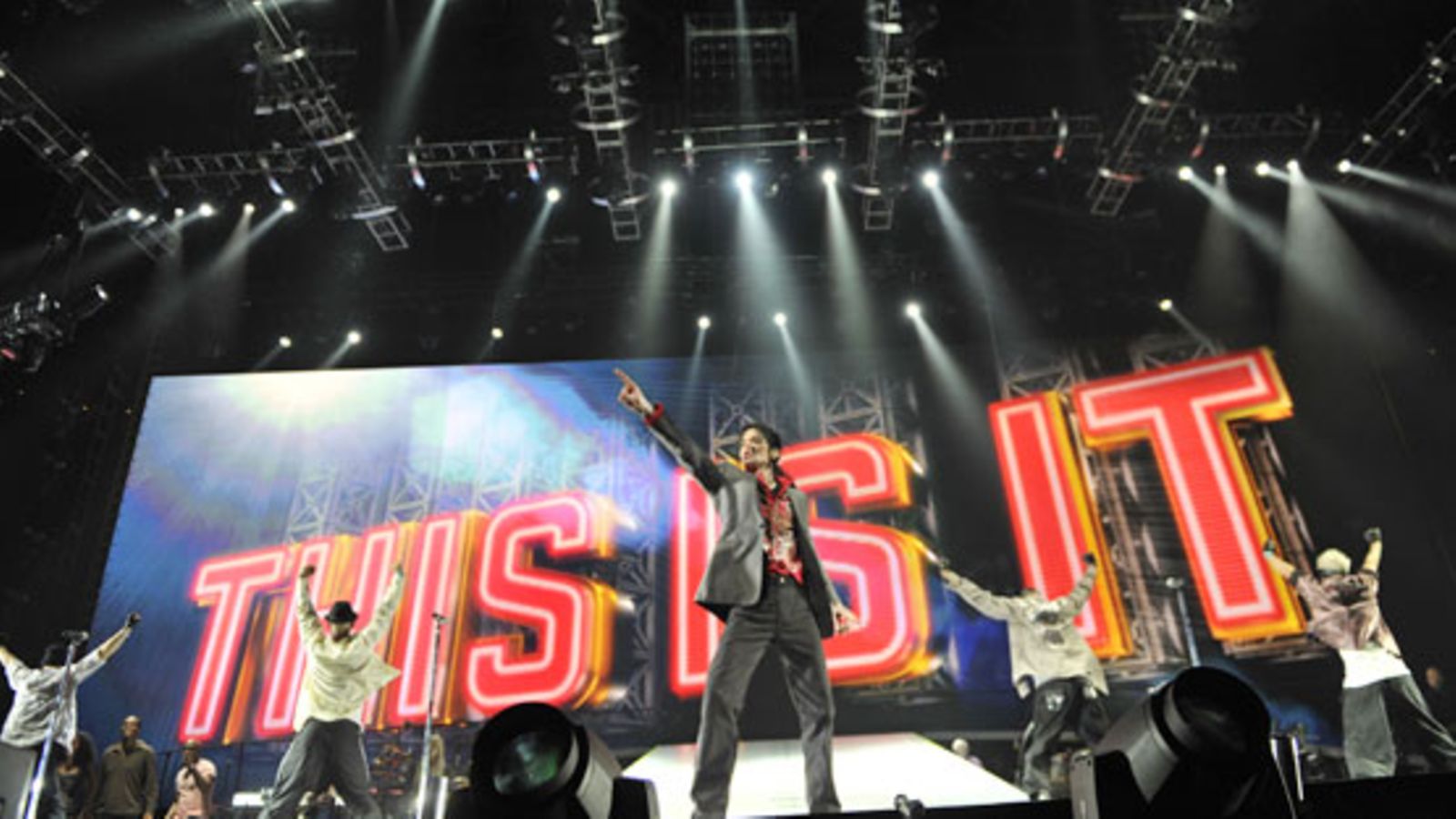 Michael Jackson This Is It -elokuvassa. Kuva: Kevin Mazur.