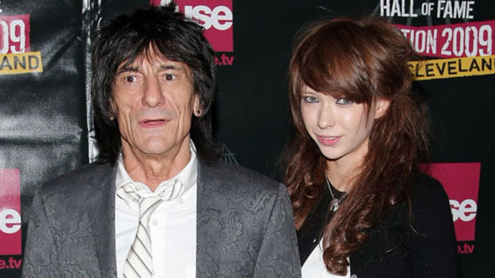 Ron Wood ja Jekaterina Ivanova. Kuva: WireImage / All Over Press.
