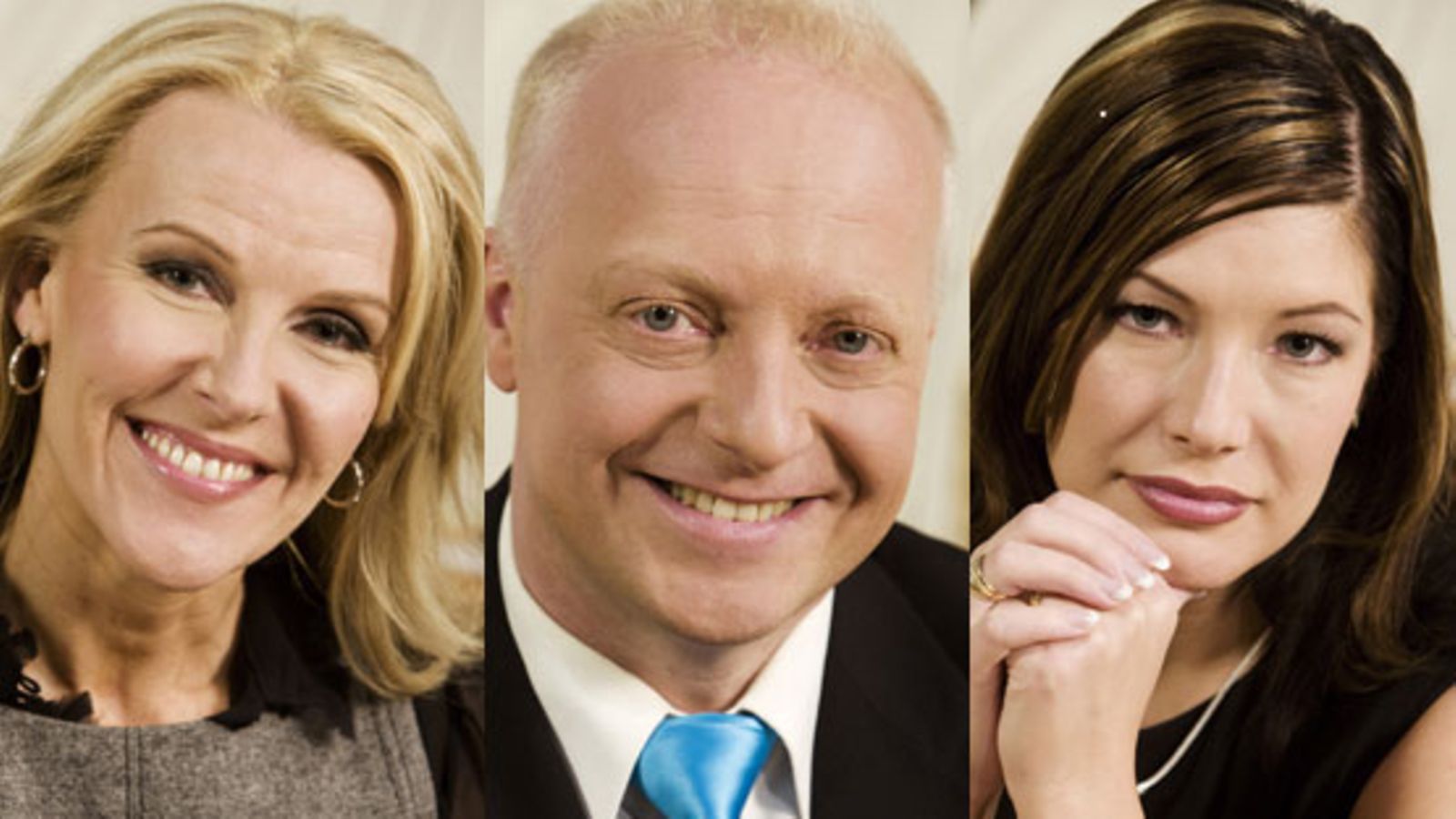 Heidi Luumi, Minna Sutinen ja Ari Hilokoski (Kuva: MTV Oy)